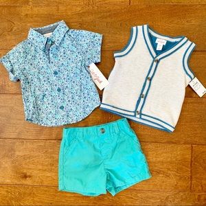 NWT Baby boy 3-piece outfit